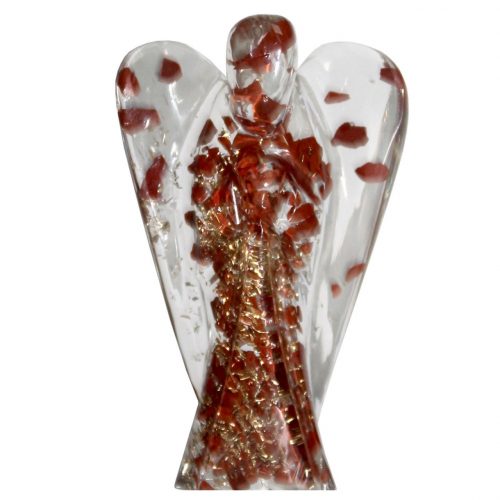 Orgone Edelsteen Engel Rode Jaspis (50 mm)