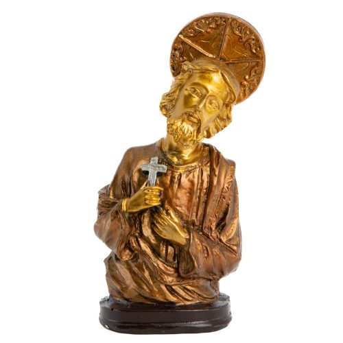 Beeld van Jezus Christus met Kroon Goudkleurig (13 cm)