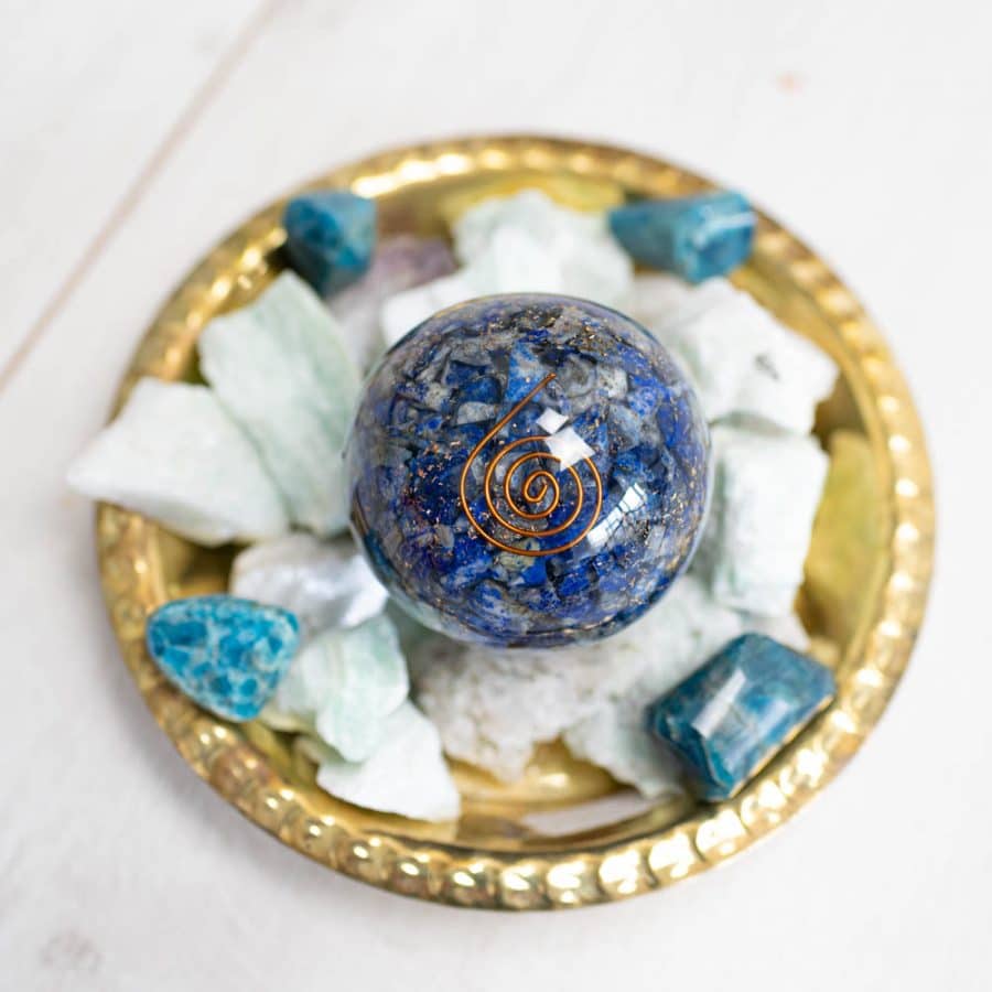 orgoniet bol lapis lazuli