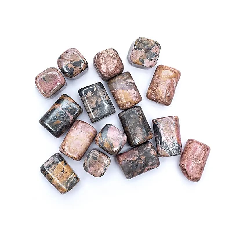 Getrommelde Edelstenen Rhodoniet - 500 gram (2 - 3 cm)